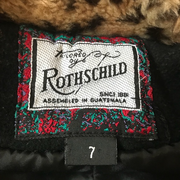 Girls Wool coat by Rothschild - Picture 3 of 3